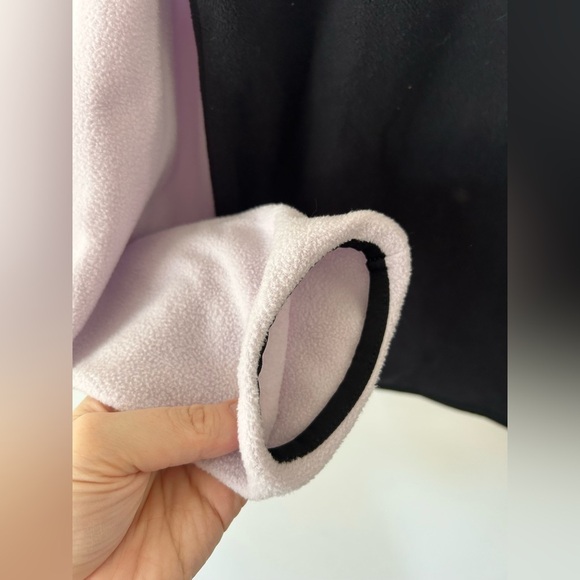 NWOT The North Face Quarter Zip Lilac Black XL - Picture 7 of 10